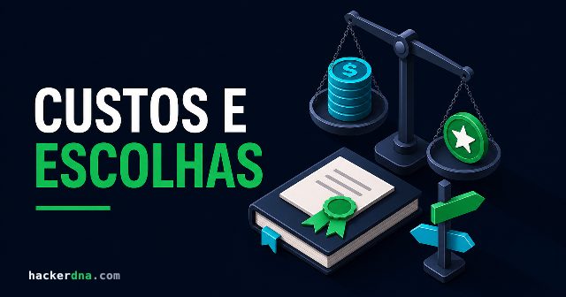 Certificações de cibersegurança 2026: custos e escolhas
