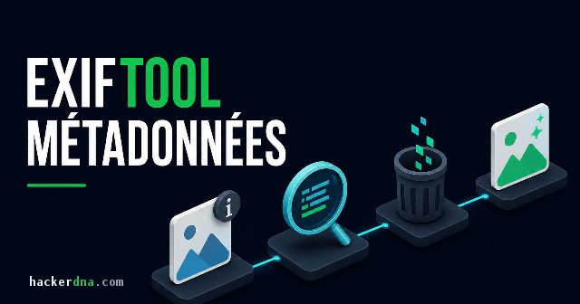 Comment utiliser ExifTool : lire et purger les métadonnées