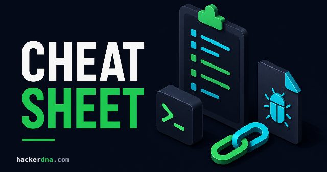 Cheat Sheet Msfvenom 2026: Comandos de Payload para Copiar-Colar